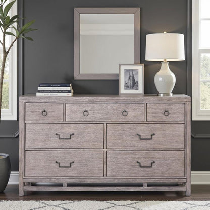 Legends Furniture - Fusion Seven Drawer Dresser in Dawn - ZFUS-7013 veiw 10