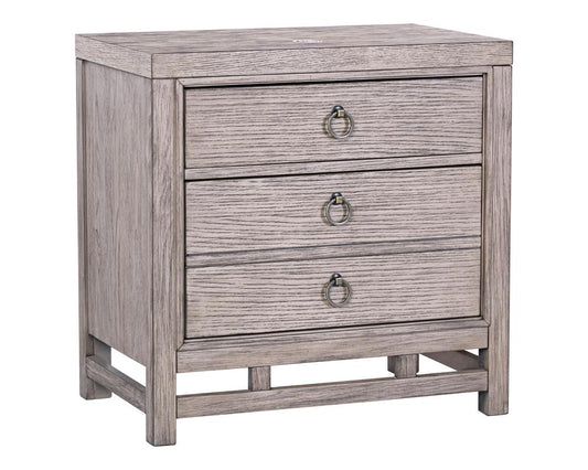 Legends Furniture - Fusion Two Drawer Nightstand in Dawn - ZFUS-7015 veiw 1