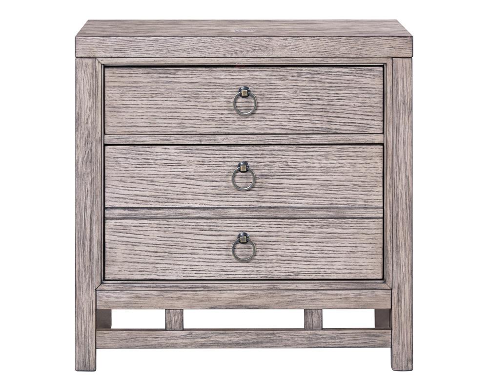 Legends Furniture - Fusion Two Drawer Nightstand in Dawn - ZFUS-7015 veiw 2