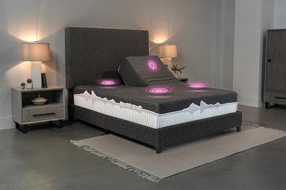 Legends Furniture - GoodVibeSleep Ease Flex Head Mattress and Adjustable Base Comfort Ensemble, Queen Size - ZGVS-ADJ-AFGVES-FQ veiw 4
