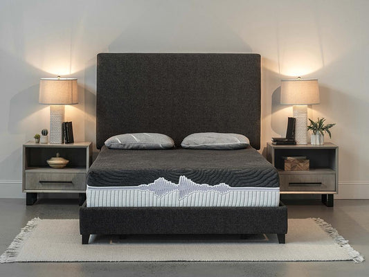 Legends Furniture - GoodVibeSleep Ease Mattress and Adjustable Base Comfort Ensemble, King Size - ZGVS-ADJ-AFGVES-KG veiw 1