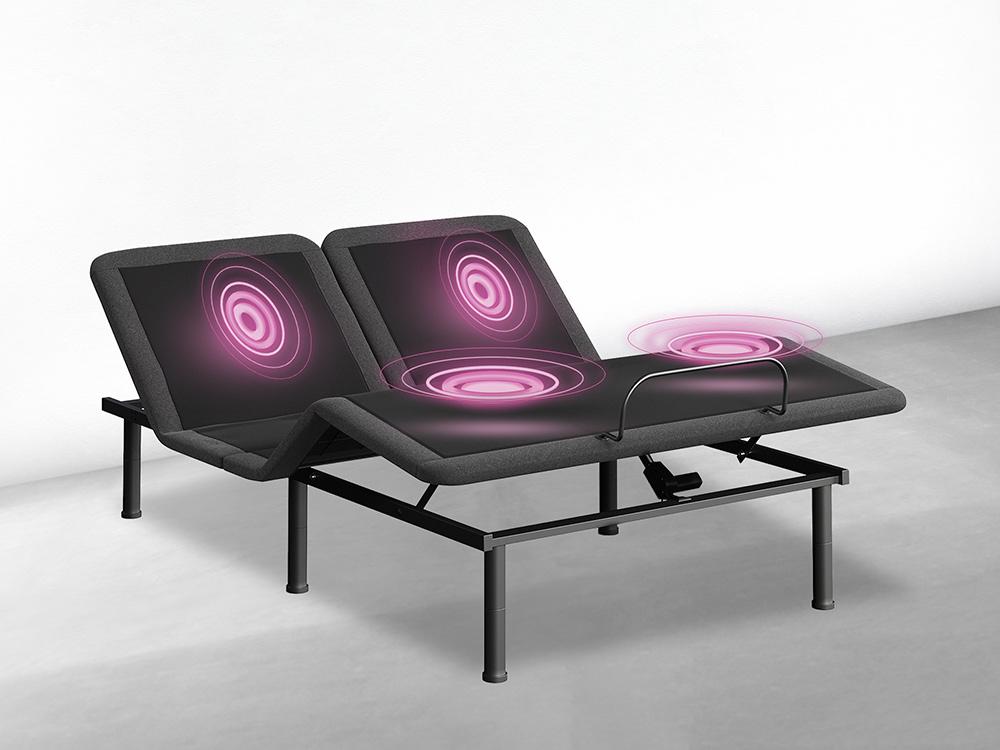 Legends Furniture - GoodVibeSleep Immersive Sound Flex Head Adjustable Base, Queen Size - ZGVS-ADJTA-FQ veiw 1