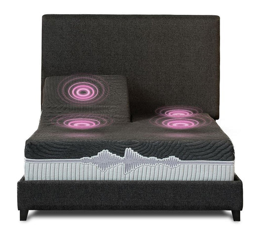 Legends Furniture - GoodVibeSleep Ease Flex Head Mattress and Adjustable Base Comfort Ensemble, King Size - ZGVS-ADJ-AFGVES-FK veiw 2