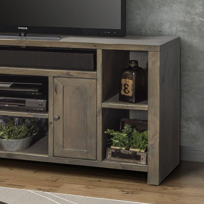 Legends Furniture - Joshua Creek 65in TV Console - JC1265-BNW veiw 3