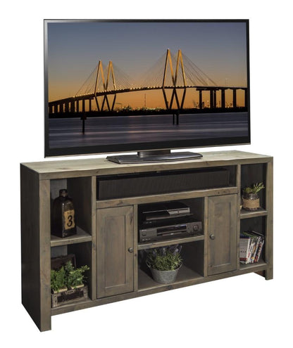 Legends Furniture - Joshua Creek 65in TV Console - JC1265-BNW veiw 8
