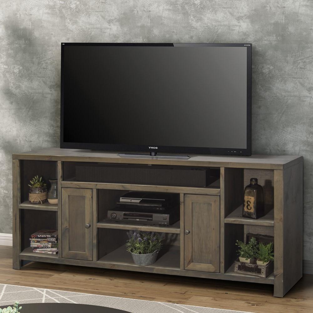 Legends Furniture - Joshua Creek 74in TV Console - JC1275-BNW veiw 1