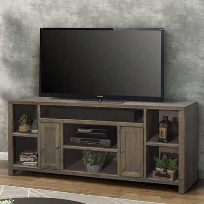 Legends Furniture - Joshua Creek 74in TV Console - JC1275-BNW veiw 1