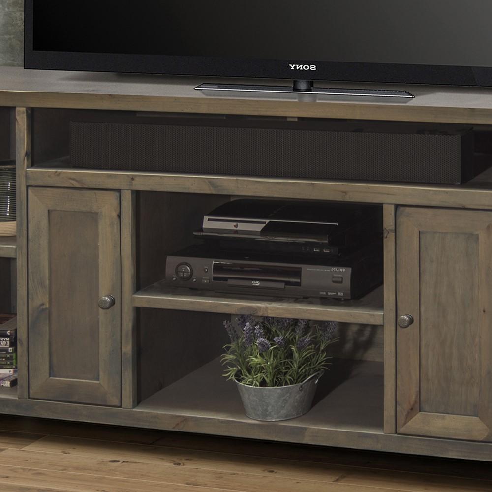 Legends Furniture - Joshua Creek 74in TV Console - JC1275-BNW veiw 4