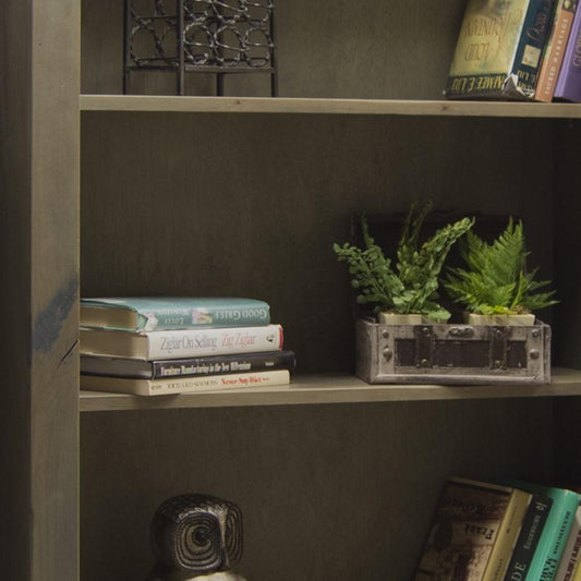 Legends Furniture - Joshua Creek 84in Bookcase - JC6684-BNW veiw 2