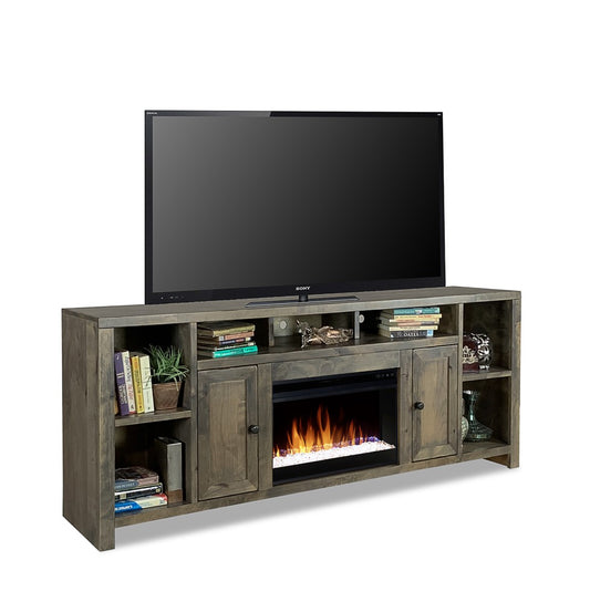 Legends Furniture - Joshua Creek 84in Super Fireplace - JC5284-BNW veiw 2
