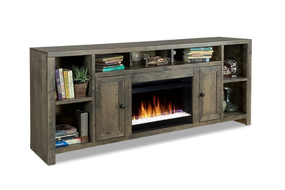 Legends Furniture - Joshua Creek 84in Super Fireplace - JC5284-BNW veiw 3