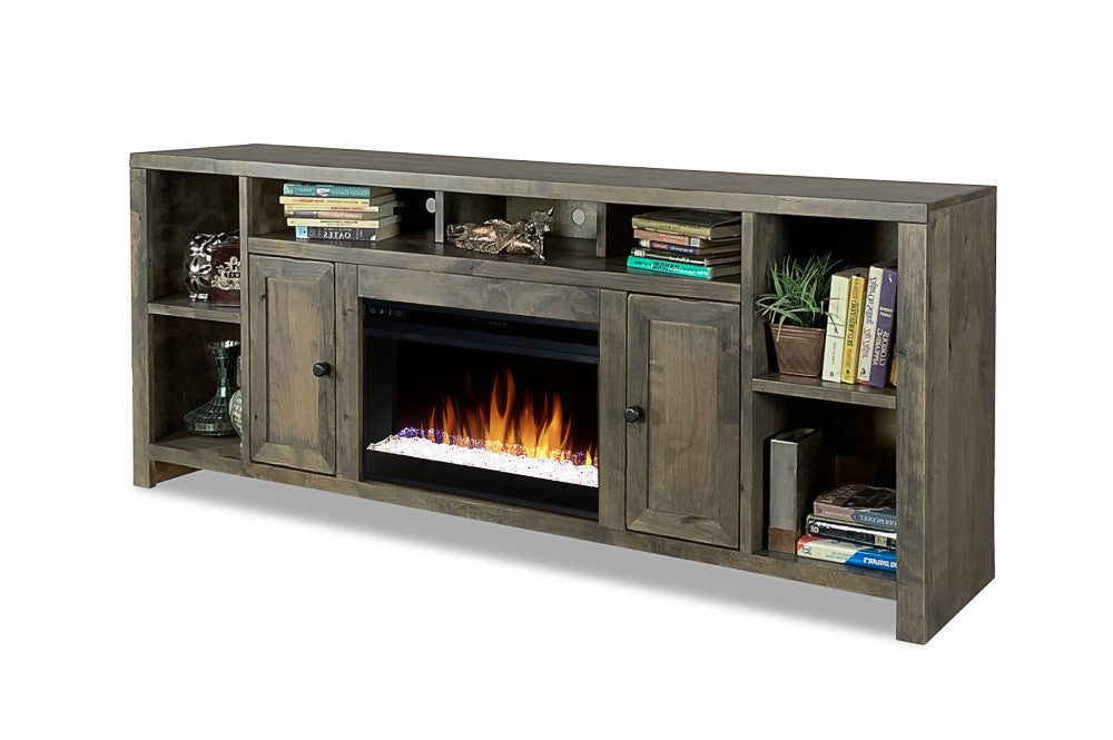 Legends Furniture - Joshua Creek 84in Super Fireplace - JC5284-BNW veiw 4