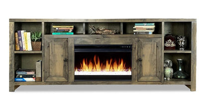 Legends Furniture - Joshua Creek 84in Super Fireplace - JC5284-BNW veiw 5