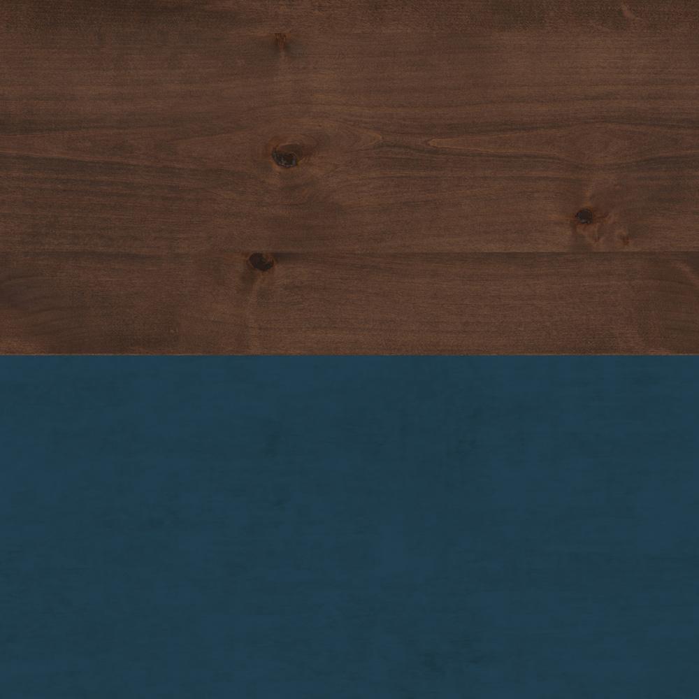 Legends Furniture - Nantucket 67 inch Corner TV Stand in Blue Denim and Whiskey - NT1220.BWK veiw 5