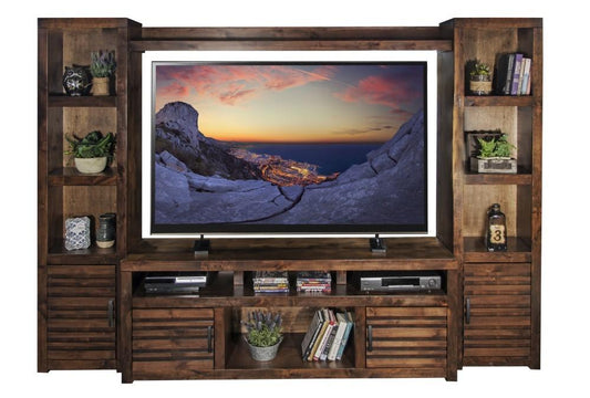Legends Furniture - Sausalito 111.43in Entertainment Wall - SL3200-WKY_SL3201-WKY_SL3202-WKY_SL1214-WKY veiw 1