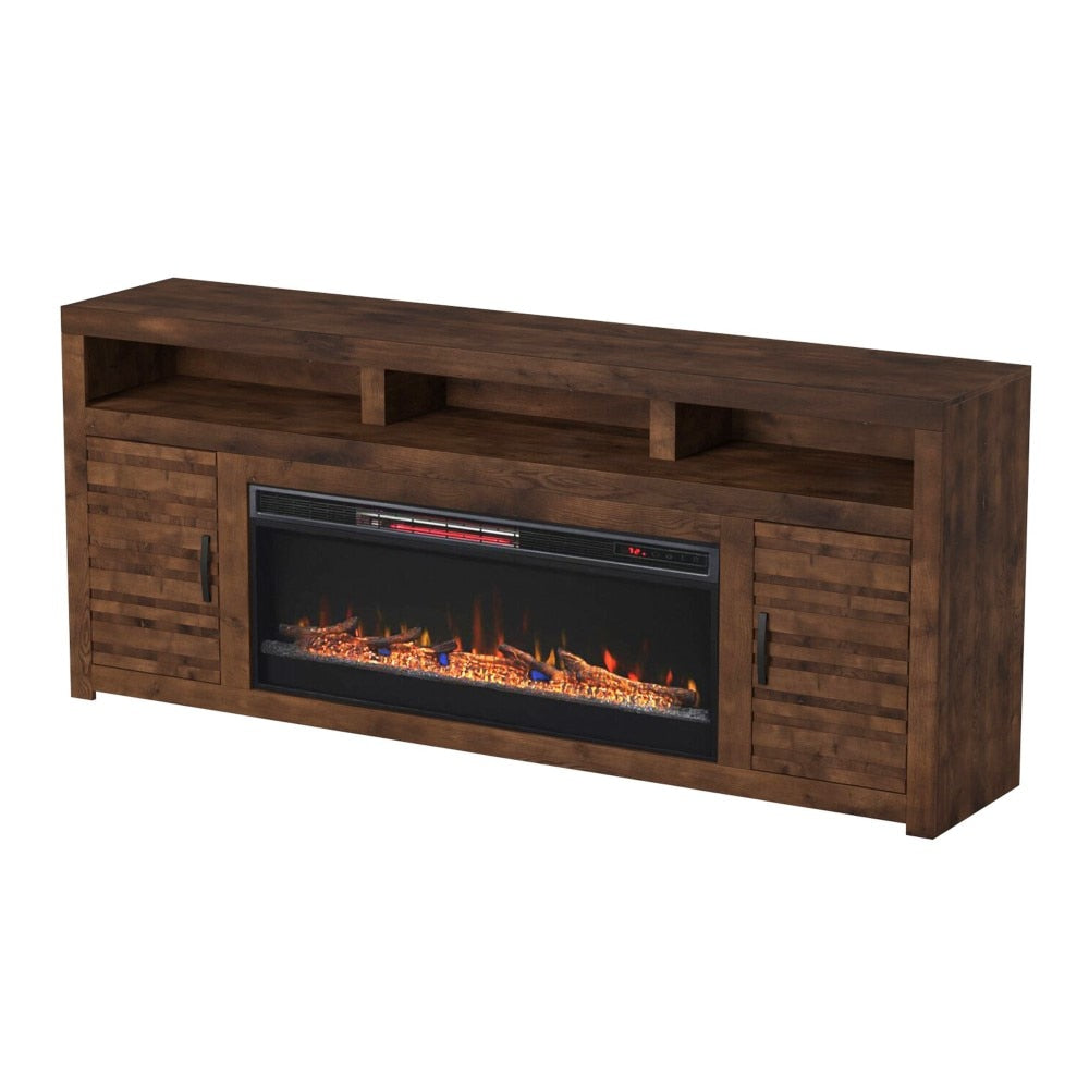 Legends Furniture - Sausalito 78in Fireplace Console - SL5401-WKY veiw 1