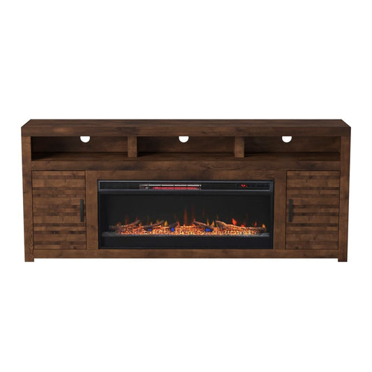 Legends Furniture - Sausalito 78in Fireplace Console - SL5401-WKY veiw 2