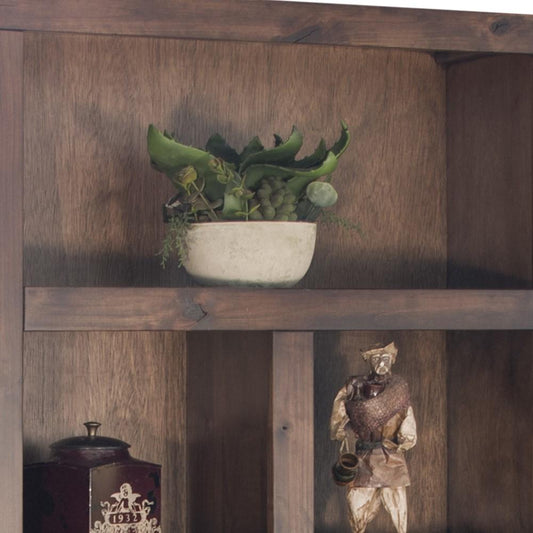 Legends Furniture - Sausalito 80in Grand Bookcase - SL6930-WKY veiw 2