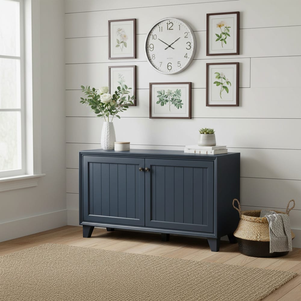 Legends Furniture - Seabrook 48" Modular 2-Door Storage Cabinet, Blue - FA1210E.DEB view 5