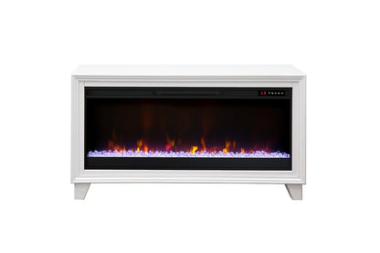 Legends Furniture - Seabrook 48" Modular Fireplace Cabinet, White - FA5401E.WHT view 2