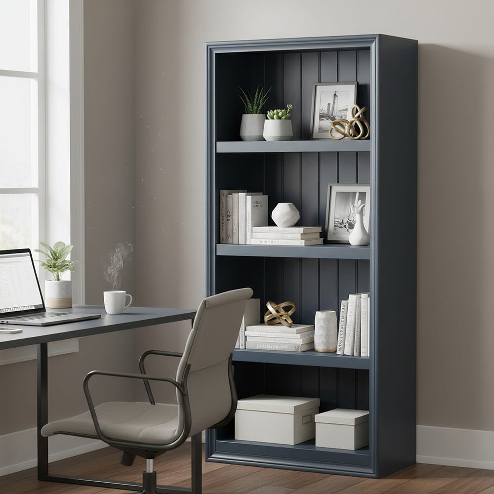 Legends Furniture - Seabrook 60" Modular Bookcase Pier, Blue - FA3201E.DEB view 3