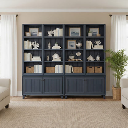 Legends Furniture - Seabrook 60" Modular Bookcase Pier, Blue - FA3201E.DEB view 5