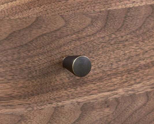 Legends Furniture - Tranquility 24in inch Round Side Table in Walnut - ZTRN-4100 veiw 2