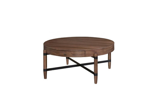 Legends Furniture - Tranquility 42 inch Round Coffee Table in Walnut - ZTRN-4200 veiw 2