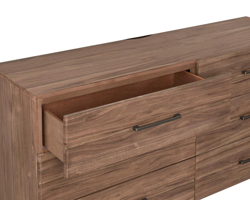 Legends Furniture - Tranquility Six Drawer Dresser in Walnut - ZTRN-7013 veiw 3