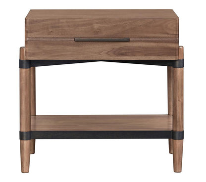 Legends Furniture - Tranquilty 26 inch One Drawer Nightstand in Walnut - ZTRN-7115 veiw 2