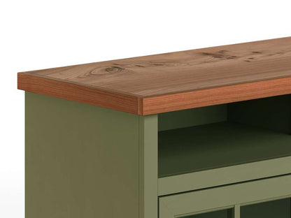 Legends Furniture - Vineyard 74in Fireplace Console - VY5110.SFL veiw 4