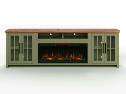 Legends Furniture - Vineyard Super Fireplace Console - VY5410.SFL view 2