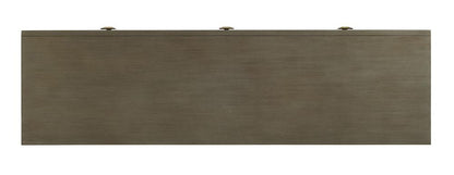 Lexington - Ariana Basel Three Door Media Console In Rich Gray Finish - 732-907 veiw 3