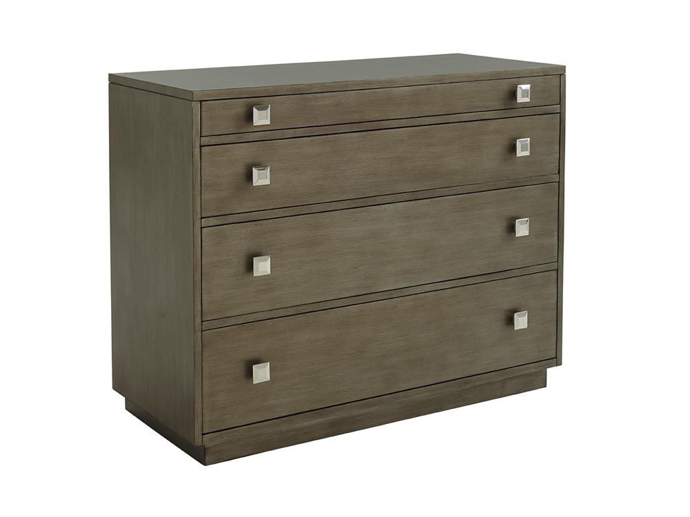 Lexington - Ariana Cavalaire Four Drawer Bachelors Chest In Rich Gray Finish - 732-624 veiw 1