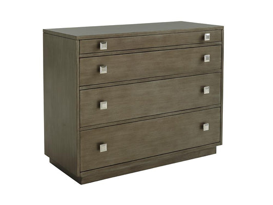 Lexington - Ariana Cavalaire Four Drawer Bachelors Chest In Rich Gray Finish - 732-624 veiw 1