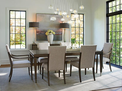 Lexington - Ariana Chateau Extendable Rectangular Dining Table In Rich Gray Finish - 732-877 veiw 9