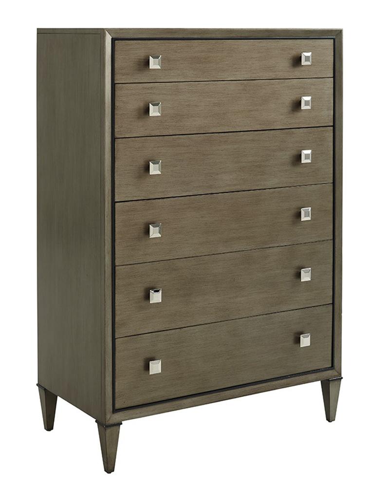 Lexington - Ariana Remy Six Drawer Chest In Rich Gray Finish - 732-307 veiw 1