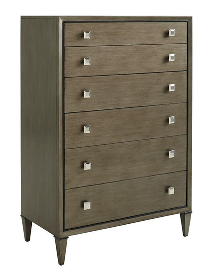 Lexington - Ariana Remy Six Drawer Chest In Rich Gray Finish - 732-307 veiw 1