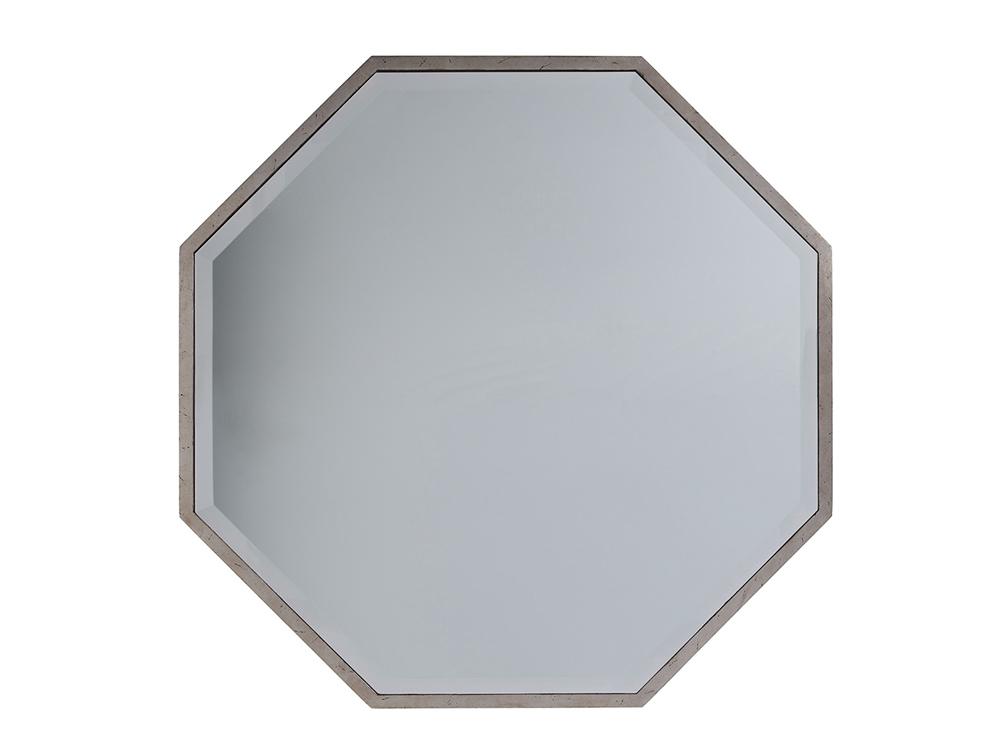 Lexington - Ariana Rochelle Octagonal Cocktail Table With Mirrored Top And Silver Leaf Finish - 733-947 veiw 5