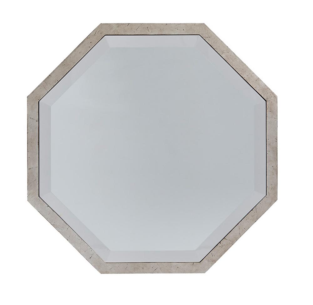 Lexington - Ariana Rochelle Octagonal Storage Table With Mirrored Top And Silver Leaf Finish - 733-957 veiw 3