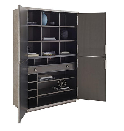 Lexington - Ariana Sanremo Four Door Cabinet In Silver Leaf Finish - 733-975 veiw 3
