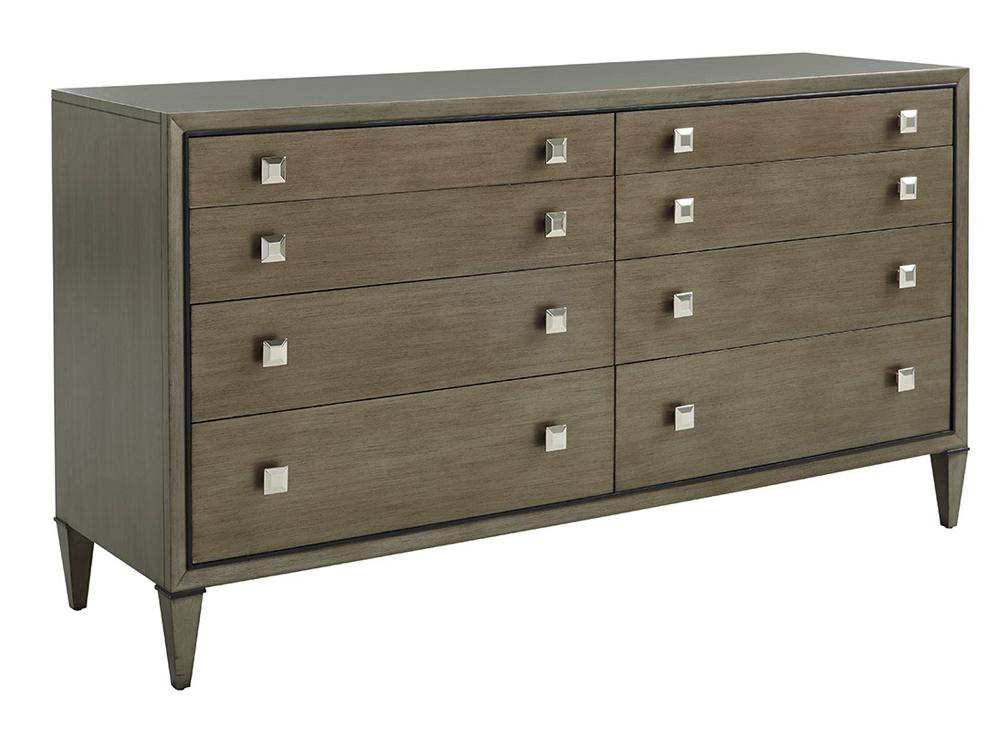 Lexington - Ariana Touraine Eight Drawer Dresser In Rich Gray Finish - 732-222 veiw 1