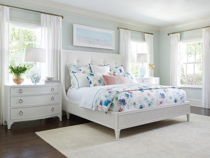 Lexington - Avondale Arlington Platform Bed 6/6 King, Alabaster - 415-144C veiw 2