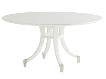 Lexington - Avondale Bloomfield Round Dining Table, Alabaster - 415-870C veiw 1