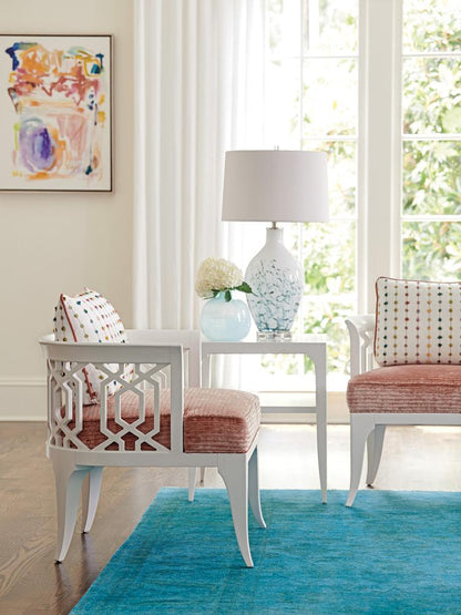 Lexington - Avondale Carrington End Table, Alabaster - 415-955 veiw 3
