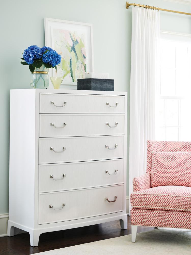 Lexington - Avondale Danielle Drawer Chest, Alabaster - 415-307 veiw 2