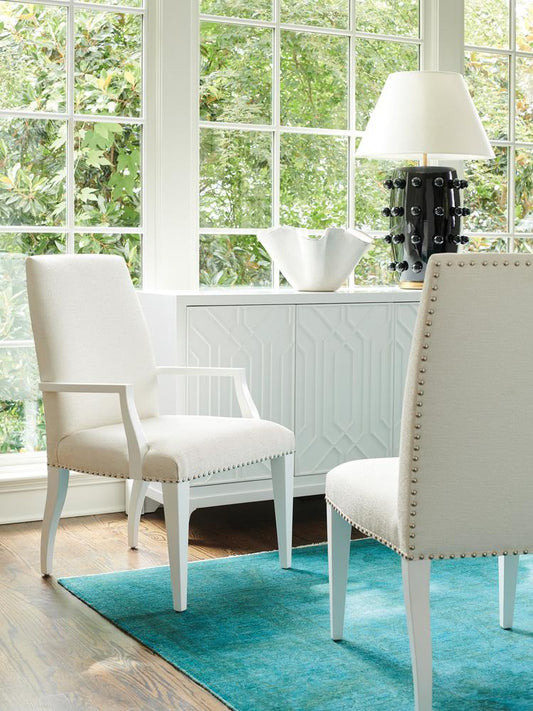 Lexington - Avondale Darien Upholstered Arm Chair, Alabaster - 415-881-01 veiw 2