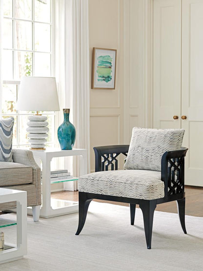 Lexington - Avondale Gatewick Chair, Charcoal - 1848-11-41 veiw 3