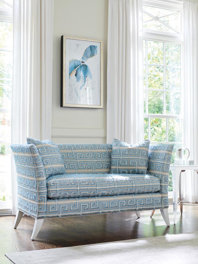 Lexington - Avondale Hampstead Settee, Sanibel - 7291-23AA-40 veiw 3
