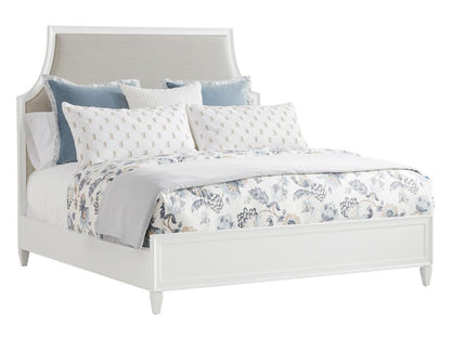 Lexington - Avondale Inverness Upholstered Bed 6/6 King, Alabaster - 415-134C veiw 1